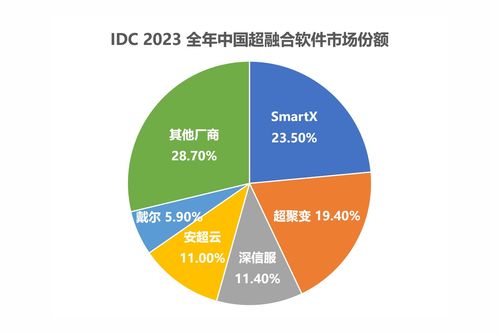 市场份额第一！SmartX 领跑2023全年中国超融合软件市场应用软件服务